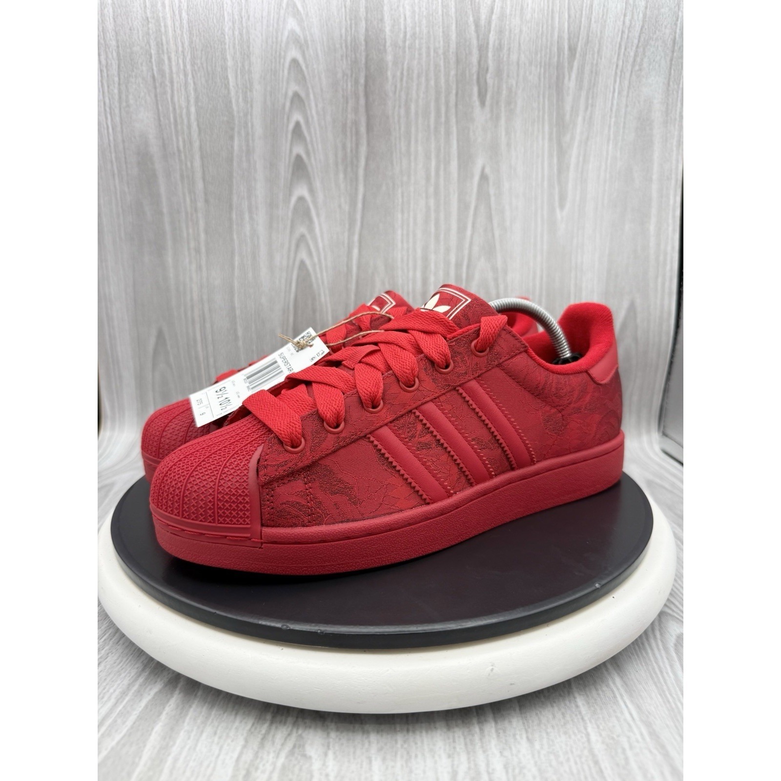 Adidas Superstar Ii Mens Size 10.5 Better Scarlet Red Rose Retro Sneakers Ih9302